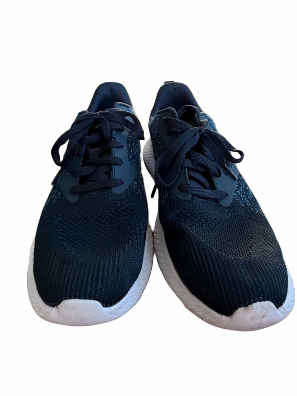Athletic Works Men’s Navy and White  Lace-Up Sneakers - Picture 4 of 8